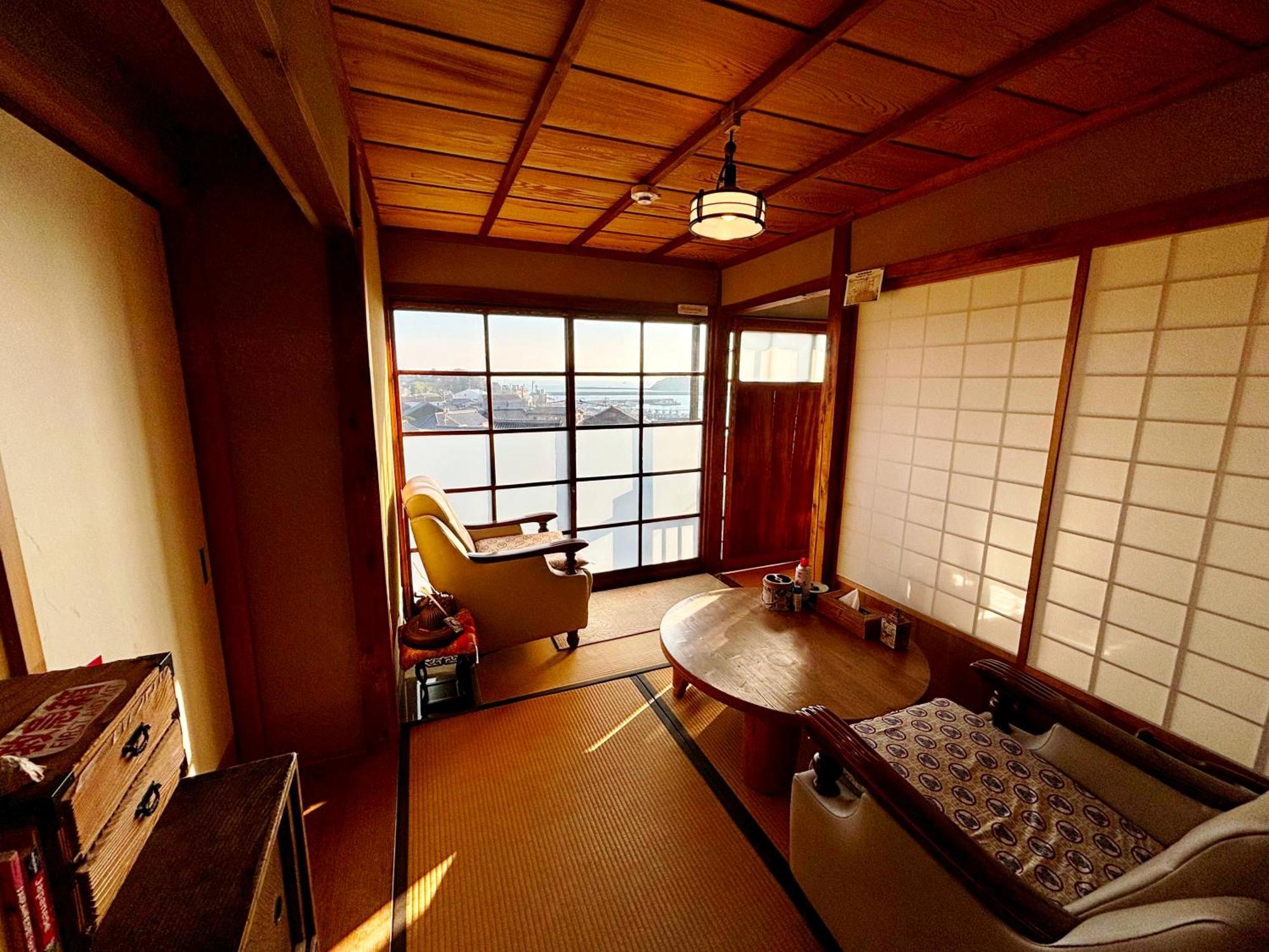 城跡石垣上の絶景古民家宿 鞆城茶屋庵 Tomo Exterior foto